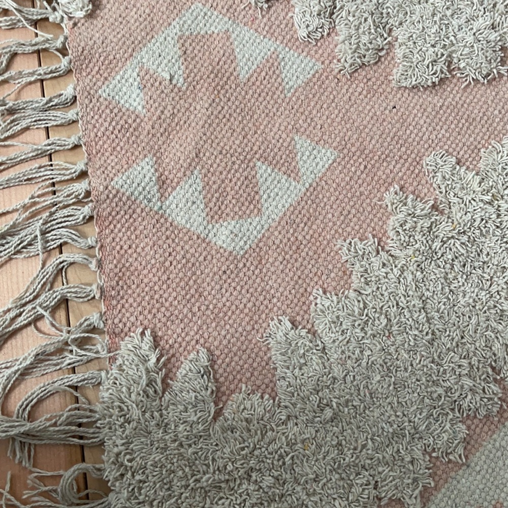 Small Boho Accent Rug - Picture 3 of 3
